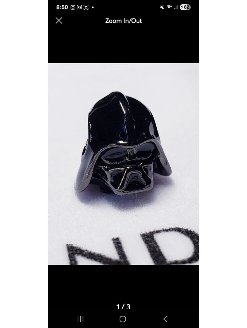 Pandora Disney Star Wars Darth Vader charm